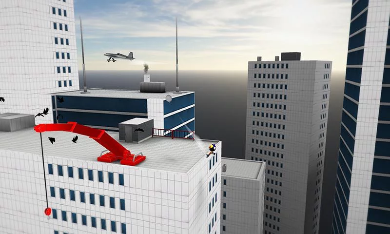 Изображение игры: Stickman Base Jumper 2