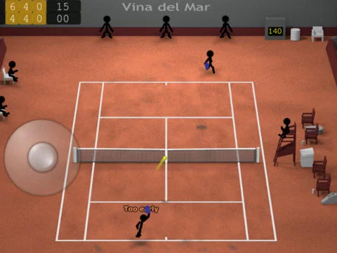 Изображение игры: Stickman Tennis