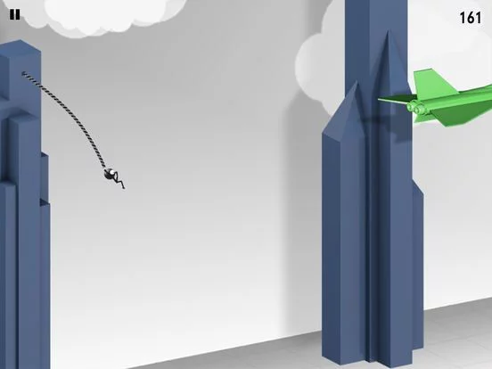 Изображение игры: Rope'n'Fly 4