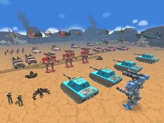 Изображение игры: Army Battle Simulator