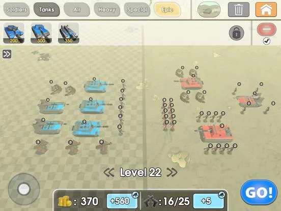 Изображение игры: Army Battle Simulator