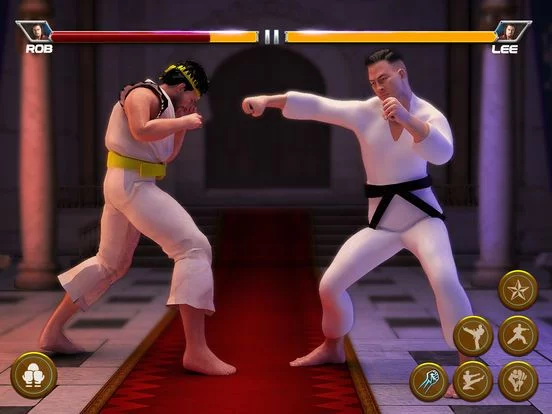 Изображение игры: Karate Kings Fight 19