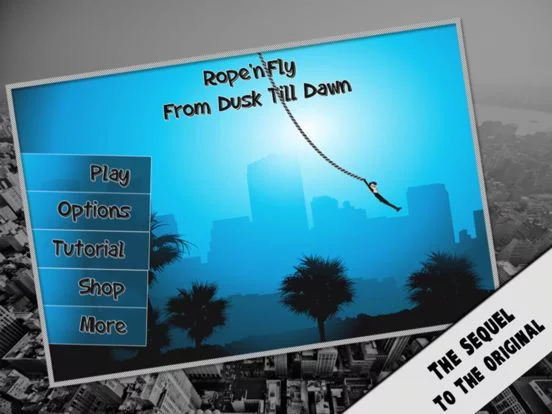 Изображение игры: Rope'n'Fly 3 - Dusk Till Dawn