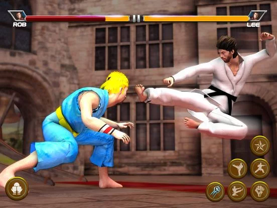Изображение игры: Karate Kings Fight 19