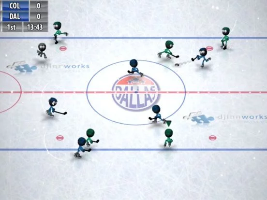 Изображение игры: Stickman Ice Hockey