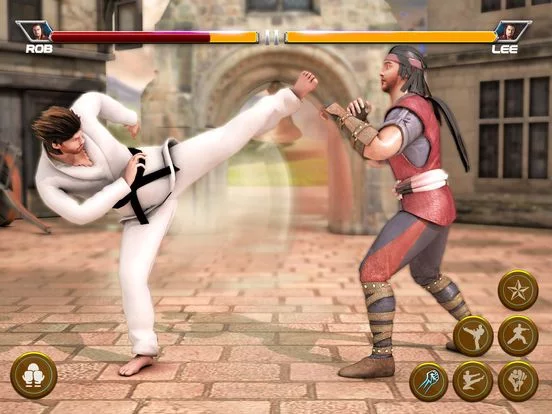 Изображение игры: Karate Kings Fight 19
