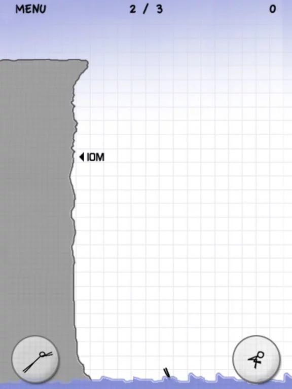 Изображение игры: Stickman Cliff Diving