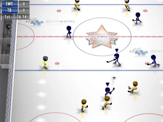 Изображение игры: Stickman Ice Hockey