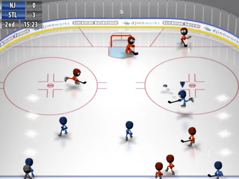 Изображение игры: Stickman Ice Hockey