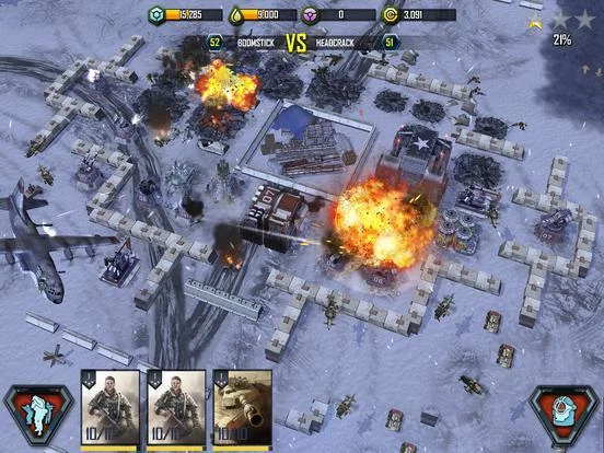 Изображение игры: War Commander: Rogue Assault