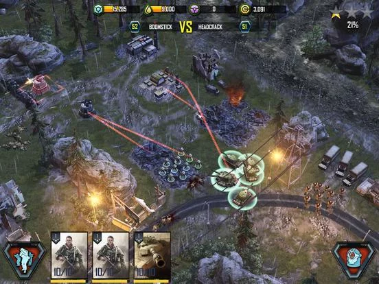 Изображение игры: War Commander: Rogue Assault