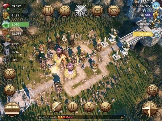 Изображение игры: Olympus Rising: Hero Defense