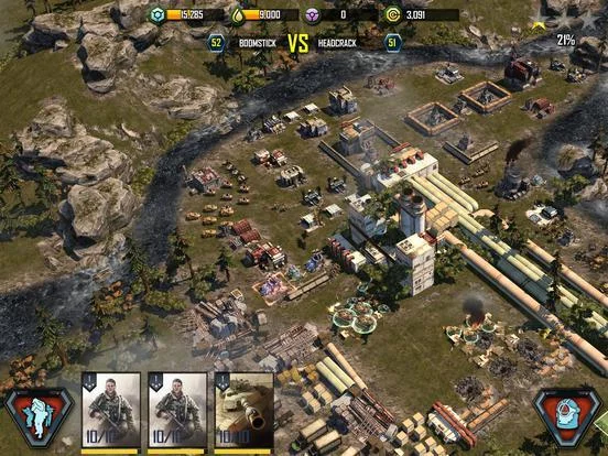 Изображение игры: War Commander: Rogue Assault