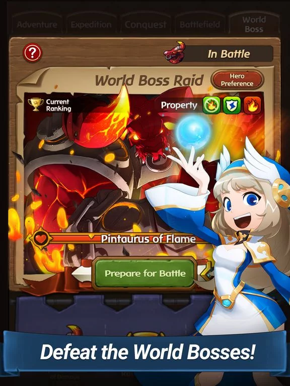 Изображение игры: Hello Hero: Epic Battle