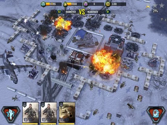 Изображение игры: War Commander: Rogue Assault