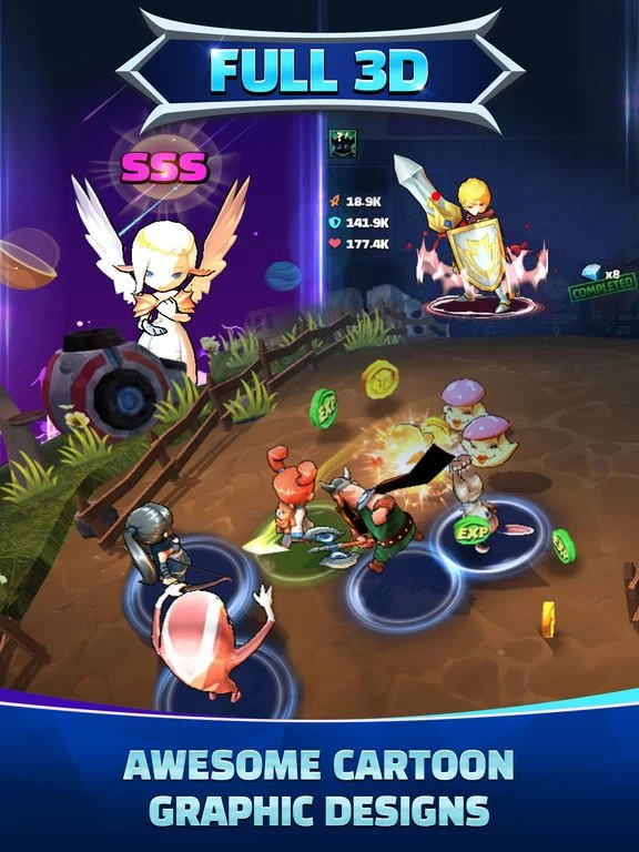 Изображение игры: Hello Hero All Stars: Idle RPG