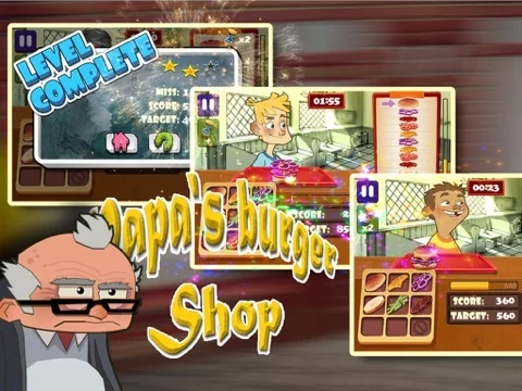 Изображение игры: Burger Shop Mania