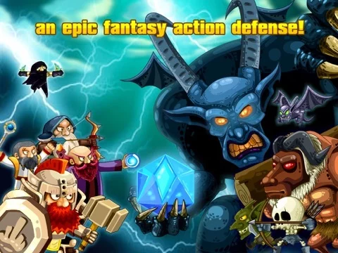 Изображение игры: Castle Warrior: Defend King's Gem