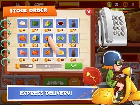 Изображение игры: Sushi Master Chef
