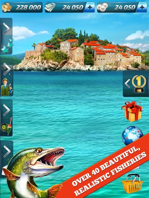 Изображение игры: Let's Fish:Sport Fishing Games