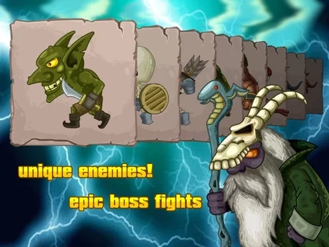 Изображение игры: Castle Warrior: Defend King's Gem