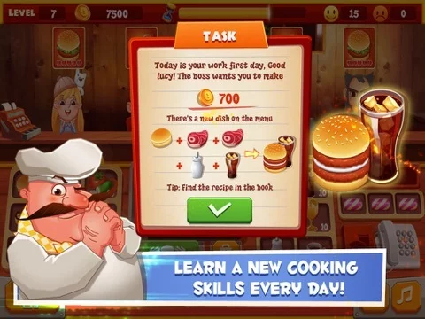 Изображение игры: Burger Chef: Yummy Burger