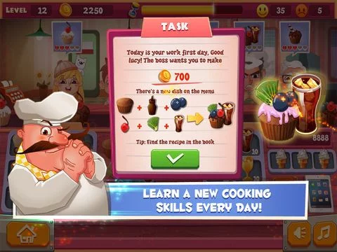 Изображение игры: Papa's Cake Shop