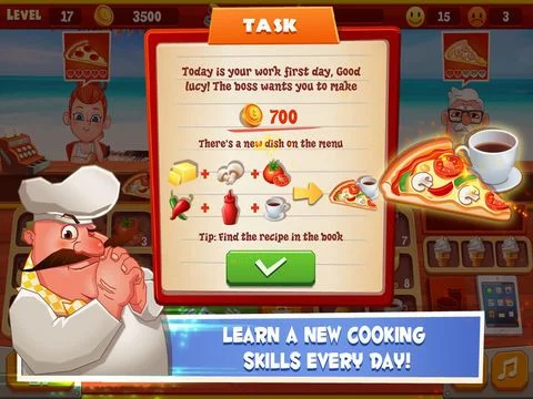 Изображение игры: Papa's Pizza Shop