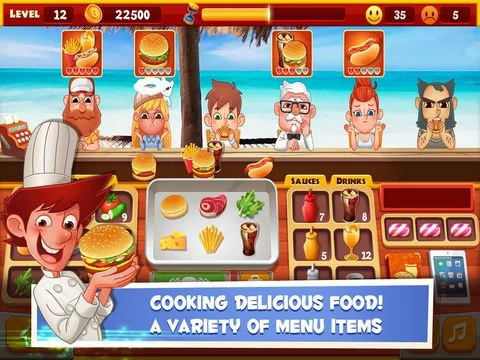 Изображение игры: Burger Chef: Yummy Burger