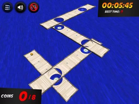 Изображение игры: Marble Race: Labyrinth Racing Challenge