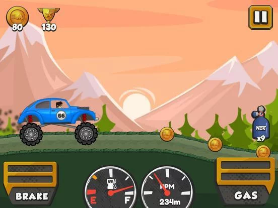 Изображение игры: Climb Car Racing Game