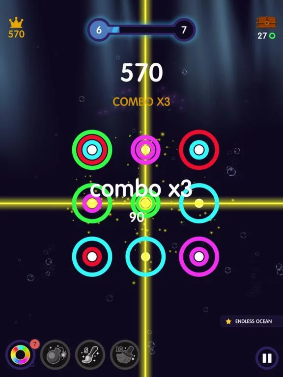 Изображение игры: Pop Rings: Color Puzzle Game