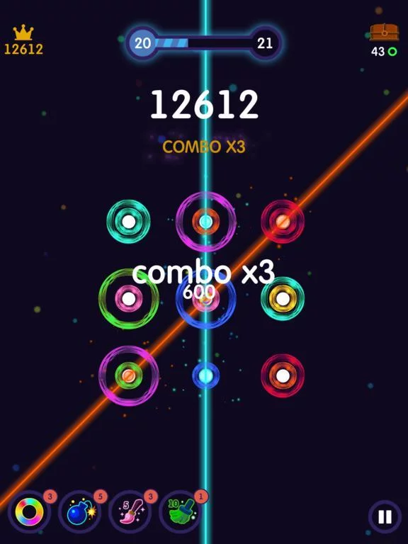 Изображение игры: Pop Rings: Color Puzzle Game