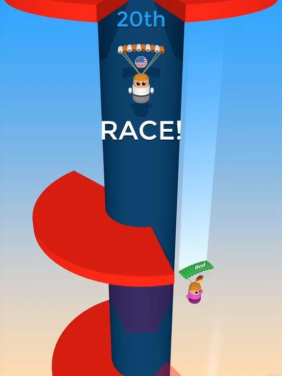 Изображение игры: Helix Racer