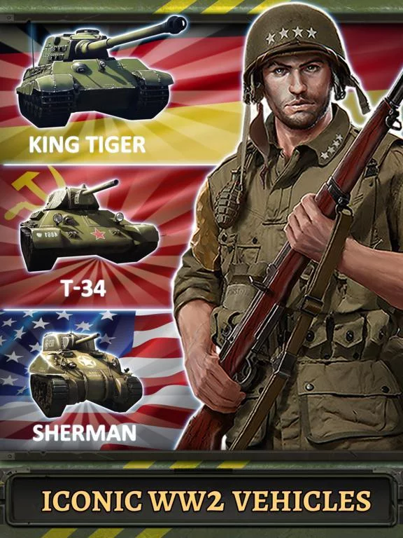 Изображение игры: World at War: WW2 Strategy MMO