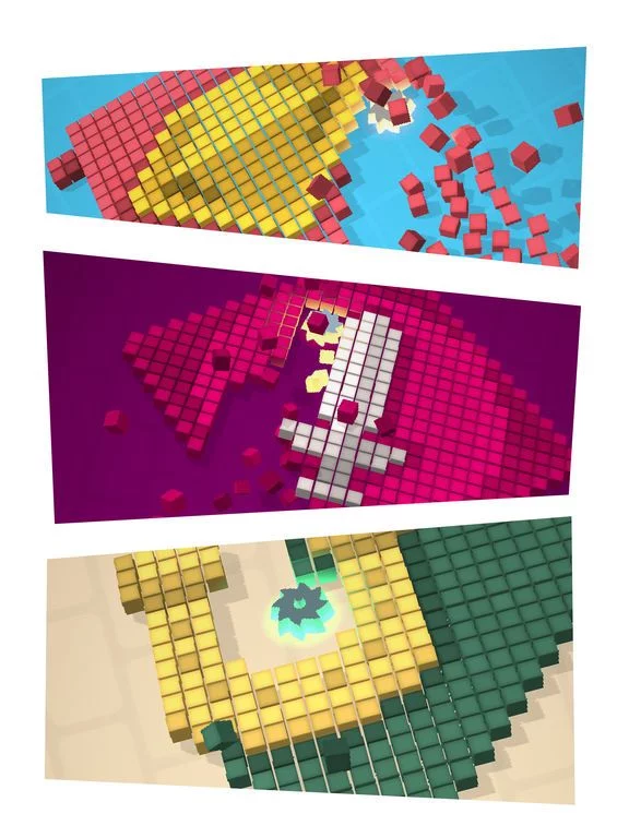 Изображение игры: CUBE ART!!