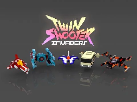 Изображение игры: Twin Shooter - Invaders