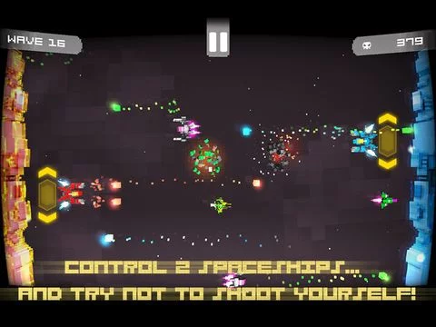 Изображение игры: Twin Shooter - Invaders