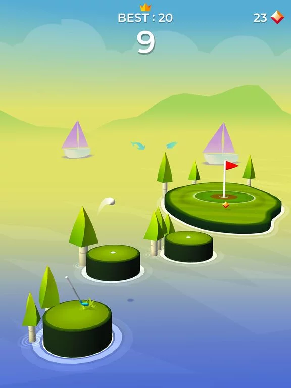 Изображение игры: Pop Shot! Golf