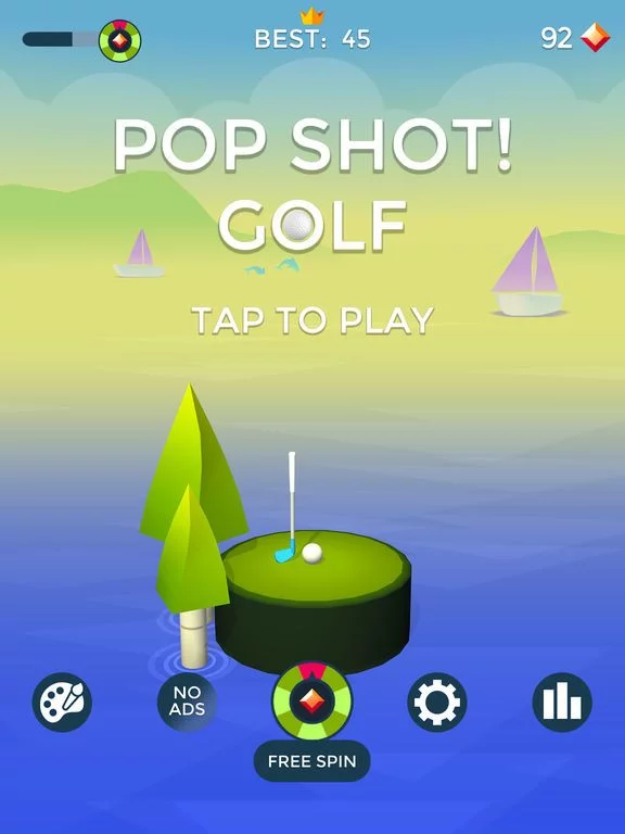 Изображение игры: Pop Shot! Golf