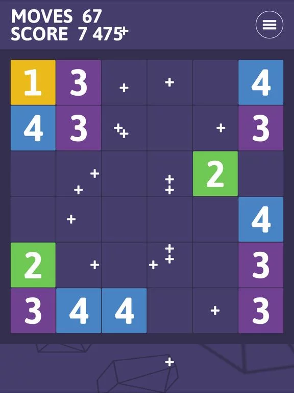 Изображение игры: POP4 Number Puzzle Game