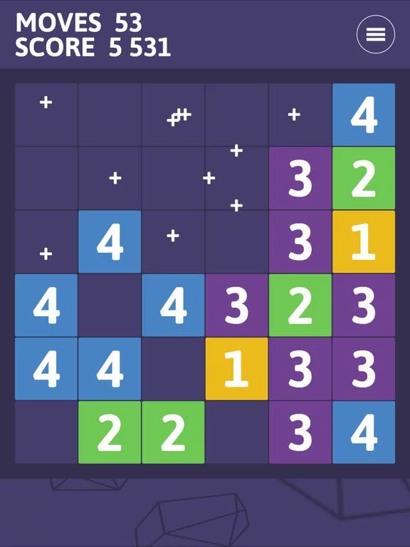 Изображение игры: POP4 Number Puzzle Game