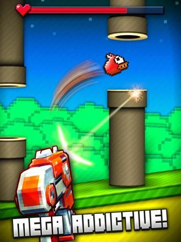Изображение игры: Flappy Guns