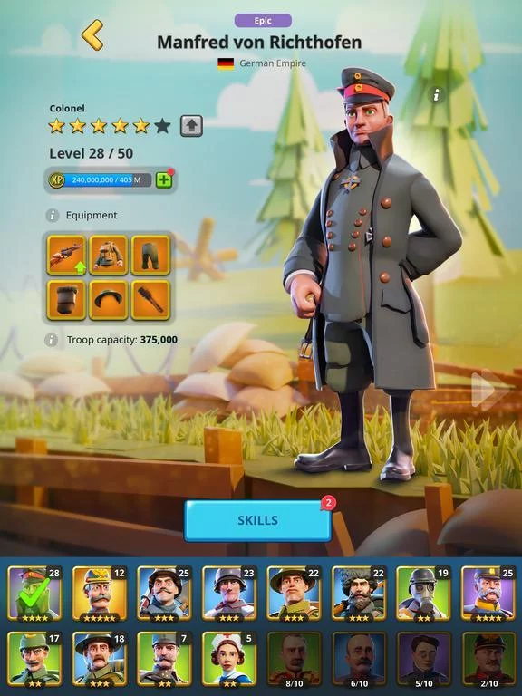 Изображение игры: Game of Trenches: WW1 Strategy