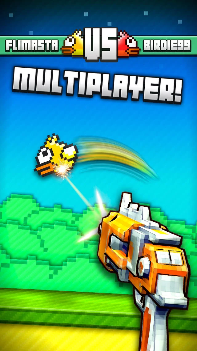 Изображение игры: Flappy Guns