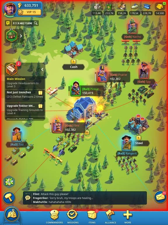 Изображение игры: Game of Trenches: WW1 Strategy