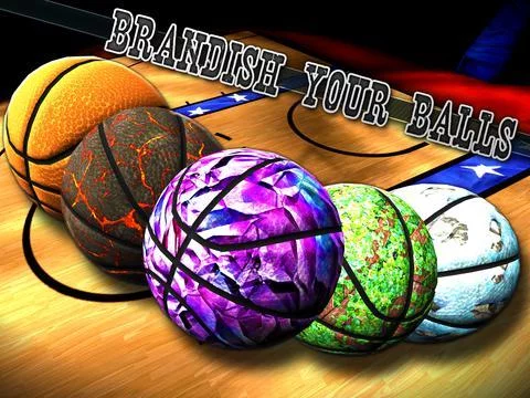 Изображение игры: American Basketball: Guns & Balls