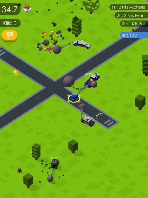 Изображение игры: Crash Drivers