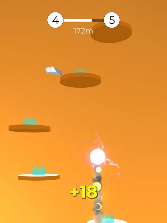 Изображение игры: Skyward dash