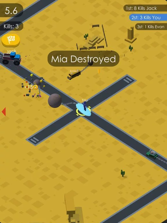 Изображение игры: Crash Drivers